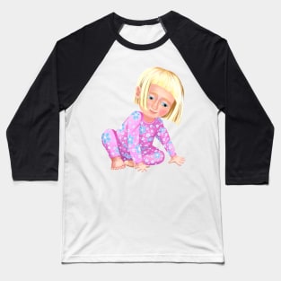 Cute Little Girl Baseball T-Shirt